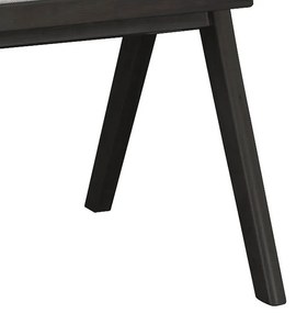 ΠΟΛΥΘΡΟΝΑ WINSLOW PAKOWORLD ΞΥΛΟ RUBBERWOOD ΜΑΥΡΟ-PVC RATTAN ΦΥΣΙΚΟ-ΥΦΑΣΜΑ ΓΚΡΙ