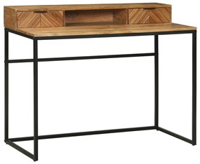 vidaXL Γραφείο 110x50x87 εκ. Στερεό ξύλο ακακίας