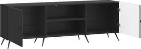 vidaXL Ντουλάπι TV Μαύρο 150 x 31 x 50 εκ. Επεξεργασμένο Ξύλο