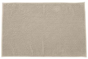 Ταπέτο Μπάνιου Beads 02-20712 80x50cm Taupe Estia 50 X 80 Πολυέστερ