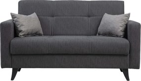 2-Seat Sofa-Bed Polya - Dark Grey Dark Grey
