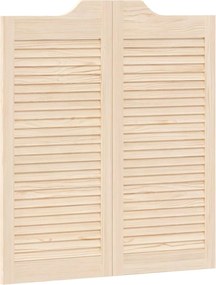 vidaXL Πόρτες Swing Φυσικό 90 x 40 cm Μασίφ Ξύλο Πεύκου