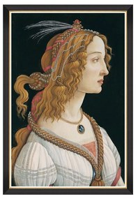 Κάδρο The Nympy By Sandro Botticelli FA13148 50x100cm MindTheGap Κάθετοι Ξύλο