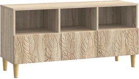 vidaXL Ντουλάπι TV 102 x 34,5 x 50 εκ. Sonoma Δρυς Επεξεργασμένο Ξύλο