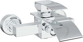 vidaXL Μίξερ ντους Με επίστρωση χρωμίου G 1 / 2 ίντσες