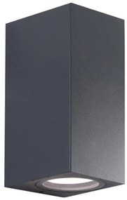 Απλίκα Φωτιστικό Τοίχου Σποτ Up-Down TOLEDO IP54 Bot Lighting-TOLEDO2G-Ανθρακί TOLEDO2G
