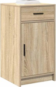 vidaXL Πλαϊνό γραφείο Δρύς Sonoma 40 x 40.5 x 75 εκ Επεξεργασμένο ξύλο