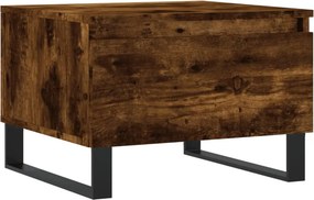 vidaXL Τραπεζάκια Σαλονιού 2 τεμ. Καπνιστή Δρυς 50x46x35 εκ Επεξ. Ξύλο