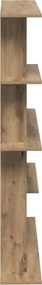 vidaXL Ράφι Τοίχου Artisan Δρυς 102 x 20 x 130 εκ. Επεξεργασμένο Ξύλο