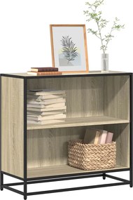 vidaXL Βιβλιοθήκη Χρώμα Sonoma Δρυς 80,5x35x76 εκ. Επεξεργασμένο Ξύλο