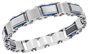 Βραχιόλι Senza Men&#039;s Steel Double Face
