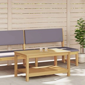 vidaXL Τραπεζάκι Πλευράς Φυσικό Λάδι 90 x 50 x 45 cm