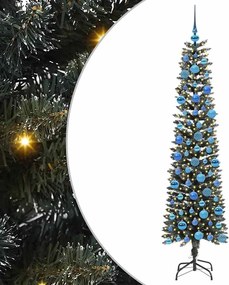 vidaXL Τεχνητό Χριστουγεννιάτικο Δέντρο με 300 LED Πράσινο 180 cm