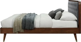 Επενδυμένο κρεβάτι Sidy-140 x 200