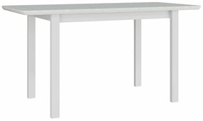 Τραπέζι Victorville 117, Άσπρο, 76x70x120cm, 26 kg, Επιμήκυνση, Φυσικό ξύλο καπλαμά, Ξύλο, Μερικώς συναρμολογημένο, Ξύλο: Οξιά | Epipla1.gr