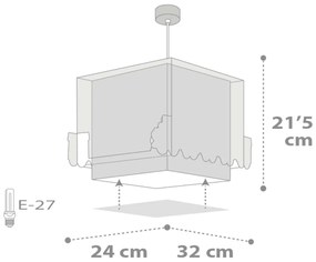 Φωτιστικό οροφής Ango The Night Train
