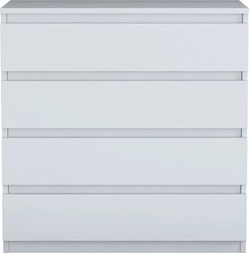 Συρταριέρα Λευκό BE 80x47x97,8