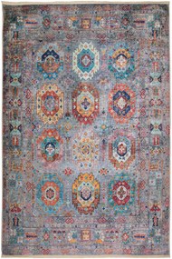 Χαλί Nomadian 5116 MLS Grey-Multi Βιοκαρπέτ 80X150cm