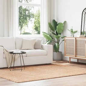 Χαλί Shaggy με Ψηλό Πέλος NAVARRA Μπεζ 160x230 εκ. πολυεστέρας