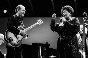 Φωτογραφία Ella Fitzgerald performing at the Bussoladomani, 1980