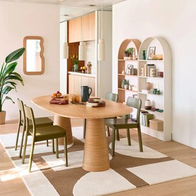 Καθρέφτης από μπαμπού 90 εκ., Ondara