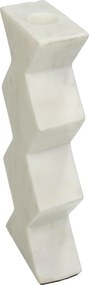Κηροπήγιο ArteLibre Λευκό Μάρμαρο 8x4x15.5cm