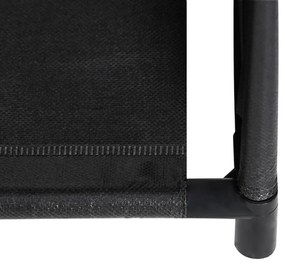 vidaXL Ραφιέρα Σκάλα Προβολής 130 x 45 x 170 εκ. Υφασμάτινη