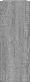 vidaXL Παπουτσοθήκη Γκρι Sonoma 80x21x57 εκ. από Επεξεργ. Ξύλο