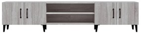 vidaXL Έπιπλο Τηλεόρασης Γκρι Sonoma 180x31,5x40 εκ. από Επεξεργ. Ξύλο