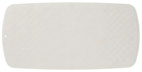 Ταπέτο Αντιολισθητικό Rubelle White Sealskin 37x75 Καουτσούκ