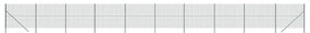 vidaXL Συρματόπλεγμα Περίφραξης Πράσινο 1,2x25 μ. Γαλβανισμένο Ατσάλι