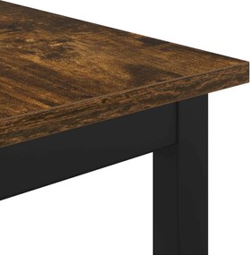 vidaXL Τραπεζαρίες 110 x 55 x 75 cm ΜΕΤΑΛΛΟ Ορθογώνιος