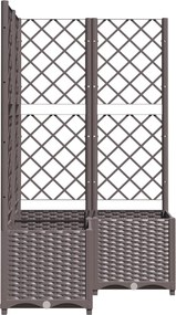 vidaXL Κήπος Καφέ 80 x 80 x 136 cm