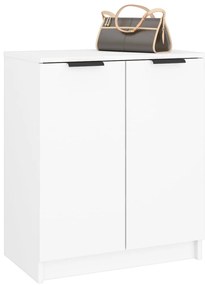 vidaXL Παπουτσοθήκη Λευκή 59 x 35 x 70 εκ. από Επεξεργασμένο Ξύλο