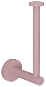 Χαρτοθήκη 102-303 5x5x17cm Matte Pink Pam&amp;Co Brass