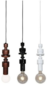 Φωτιστικό Οροφής Κρεμαστό HL-3545-1 77-3832 Gabriel Black  Homelighting Wood
