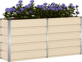 vidaXL Γλάστρα Ελεφαντόδοντο 160 x 40 x 75 εκ. Ατσάλι