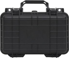 vidaXL Θήκη Πτήσης Φορητή Μαύρη 30x22x10 εκ. από Πολυπροπυλένιο