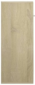 vidaXL Ντουλάπι Sonoma Δρυς 60 x 30 x 75 εκ. από Επεξ. Ξύλο