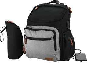 Τσάντα Αλλαξιέρα Backpack Bebe Stars Moon Grey 590-189