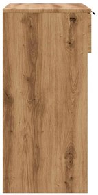 vidaXL Τραπέζι κονσόλας Artisan Oak 90x36x75 cm Κατασκευασμένο ξύλο