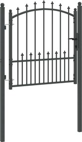 vidaXL Πύλη Φράχτη με Ακίδες EMMEN 100 x 100 cm