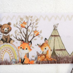 Παιδικές Πετσέτες (Σετ 2τμχ) Dimcol Forest Animals 335 White