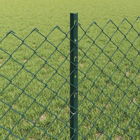 vidaXL Συρματόπλεγμα Περίφραξης με Πάσσαλο 25 x 0,6 m