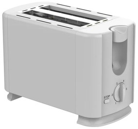 Τοστιέρα ψωμιού Rosberg R51440G, 700W, 2 φέτες, 6 επίπεδα, Μη θερμαινόμενη εξωτερική επιφάνεια, Λευκό