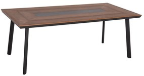 Τραπέζι TABER Αλουμινίου Γκρί με Επιφάνεια Polywood 200x100x75Υ εκ. 200x100x75 εκ.