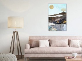 Αφίσα - Depth of the Interior - 40x60 - Χρυσό - Χωρίς πασπαρτού