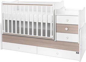 BED MAXI PLUS NEW 70/160 WHITE/AMBER