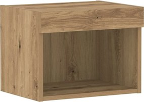 vidaXL Σετ επίπλου τηλεόρασης 2 pcs Artisan Oak Επεξεργασμένο ξύλο
