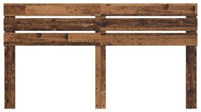 vidaXL Κεφαλάρι Παλιό Ξύλο 180 cm Επεξεργασμένο ξύλο